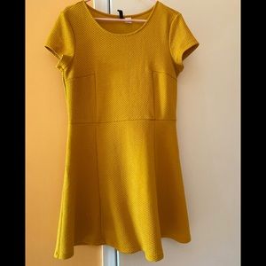 Mustard H&M dress